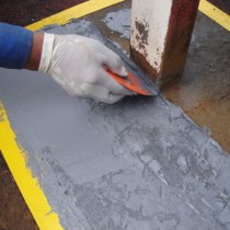 Aplikacja materiału Belzona 1161 (Super UW-Metal)