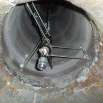 Pochodnia zabezpieczona materiałem Belzona 1523