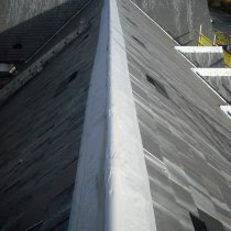 Uszkodzenia uszczelnione z użyciem materiału Belzona 3131 (WG Membrane)