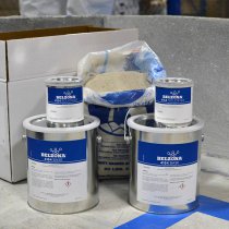 Materiał Belzona 4154 z pozyskanym lokalnie kruszywem