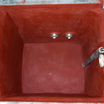 Materiał Belzona 4181 (AHR Magma-Quartz) zastosowany na całej powierzchni