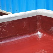 Druga powłoka materiału Belzona 4361 — po zastosowaniu